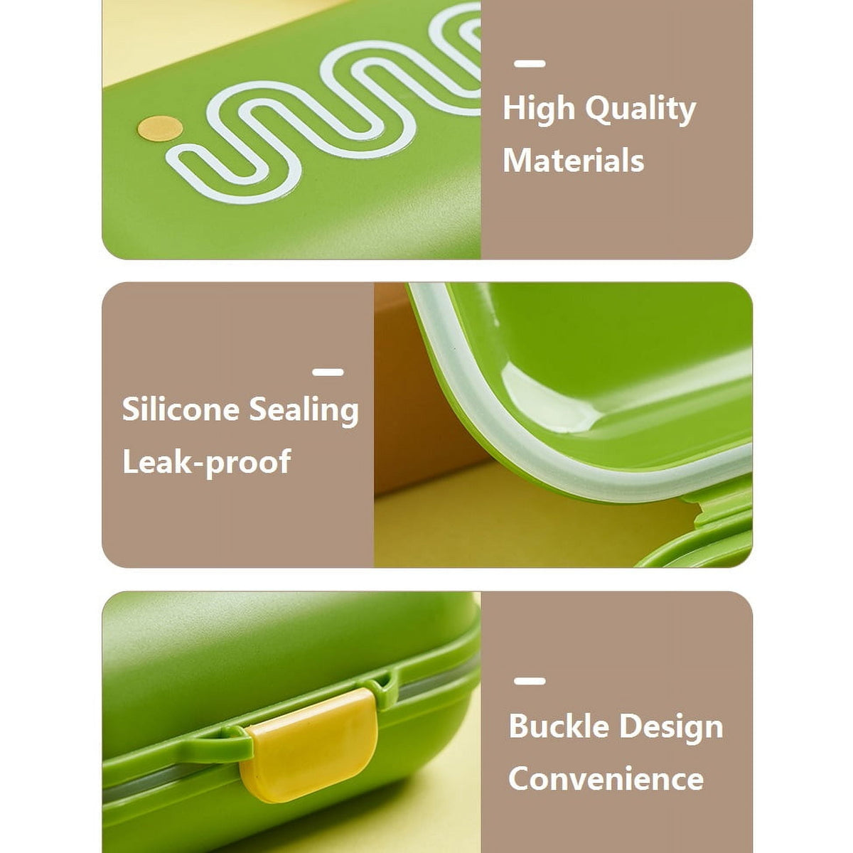 Travel Soap Case with Draining Tray and Leakproof Silicone Seal - Image 5