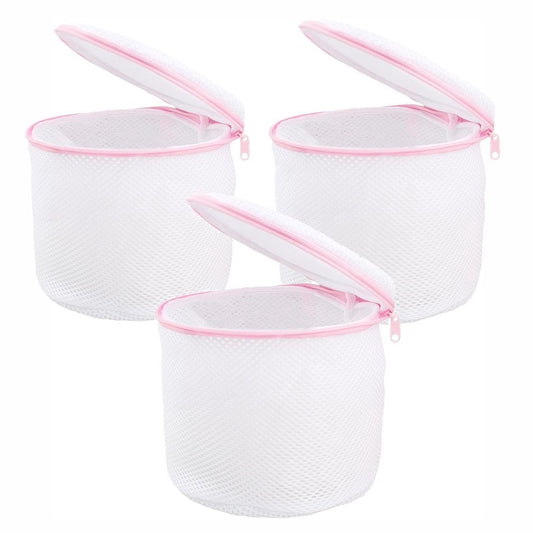 Mesh Laundry Wash Bags for Lingerie and Delicates, Set of Three