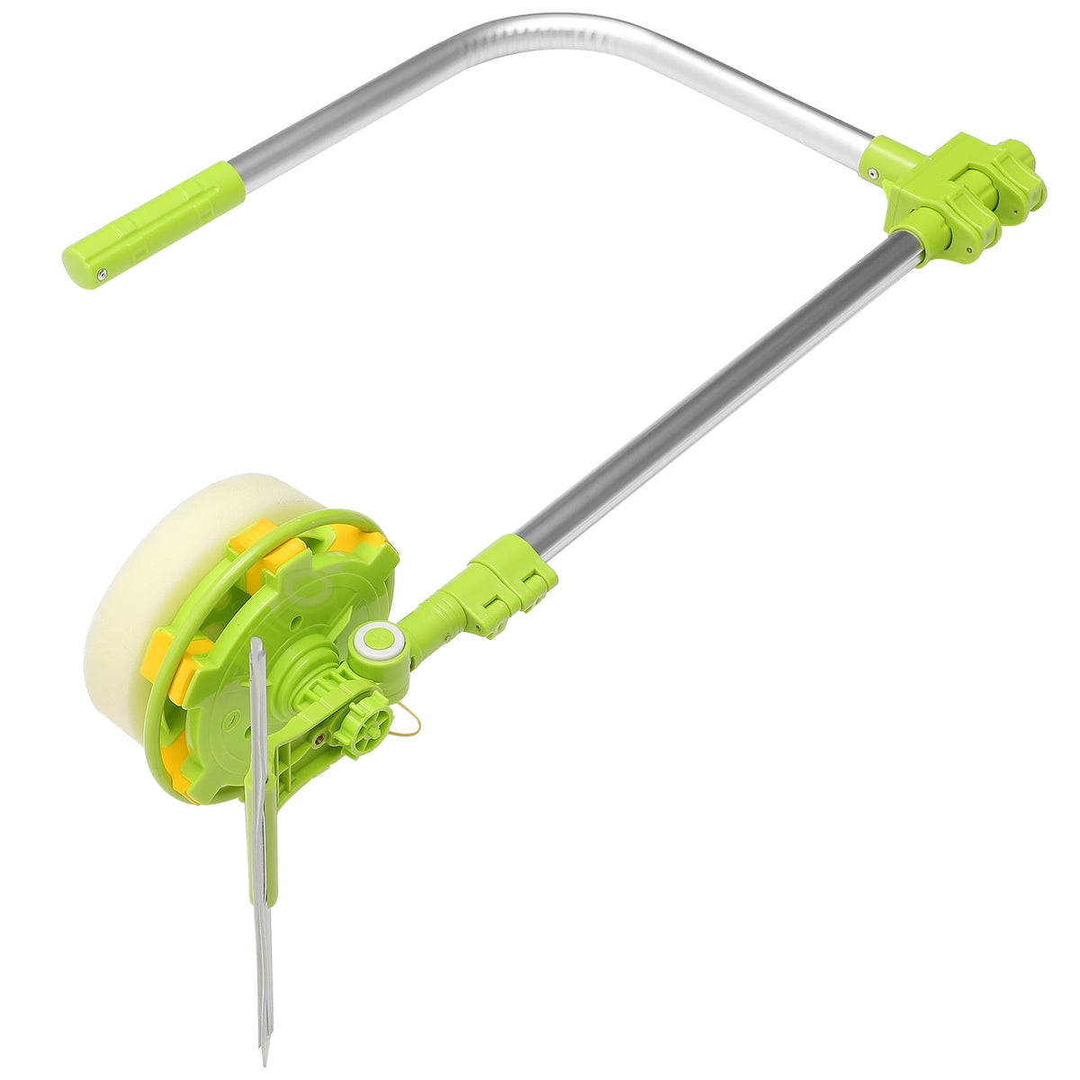 Telescopic Window Cleaning Wiper with Rotating Sponge and Blade Head - Image 4
