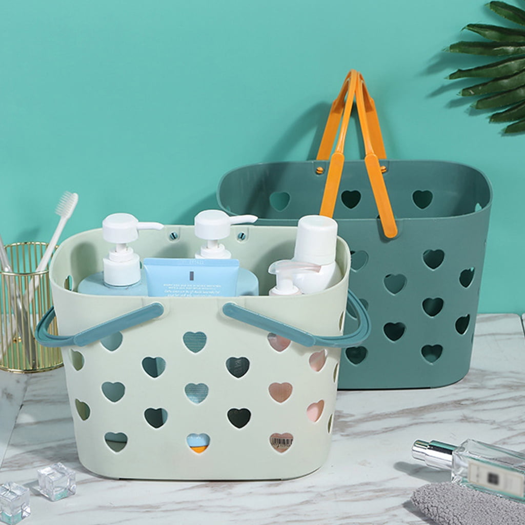 Portable Shower Caddy Tote with Carry Handle and Drainage Holes - Image 5