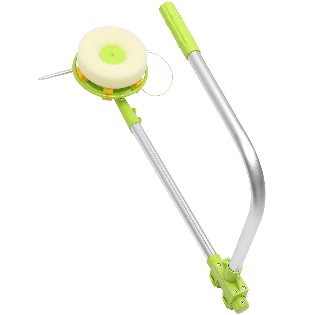 Telescopic Window Cleaning Wiper with Rotating Sponge and Blade Head - Image 3