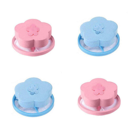 Floating Lint Catcher Bags for the Washing Machine, Set of Four