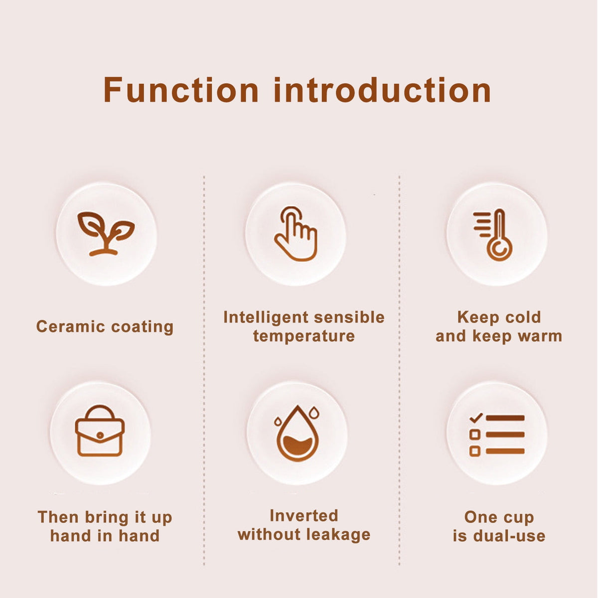 Insulated Travel Mug, 12 Ounce Double-Wall Steel Cup with Leakproof Lid - Image 5
