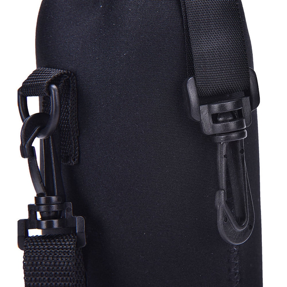Insulated Neoprene Bottle Carrier with Adjustable Shoulder Strap, 33.8 Ounce - Image 3
