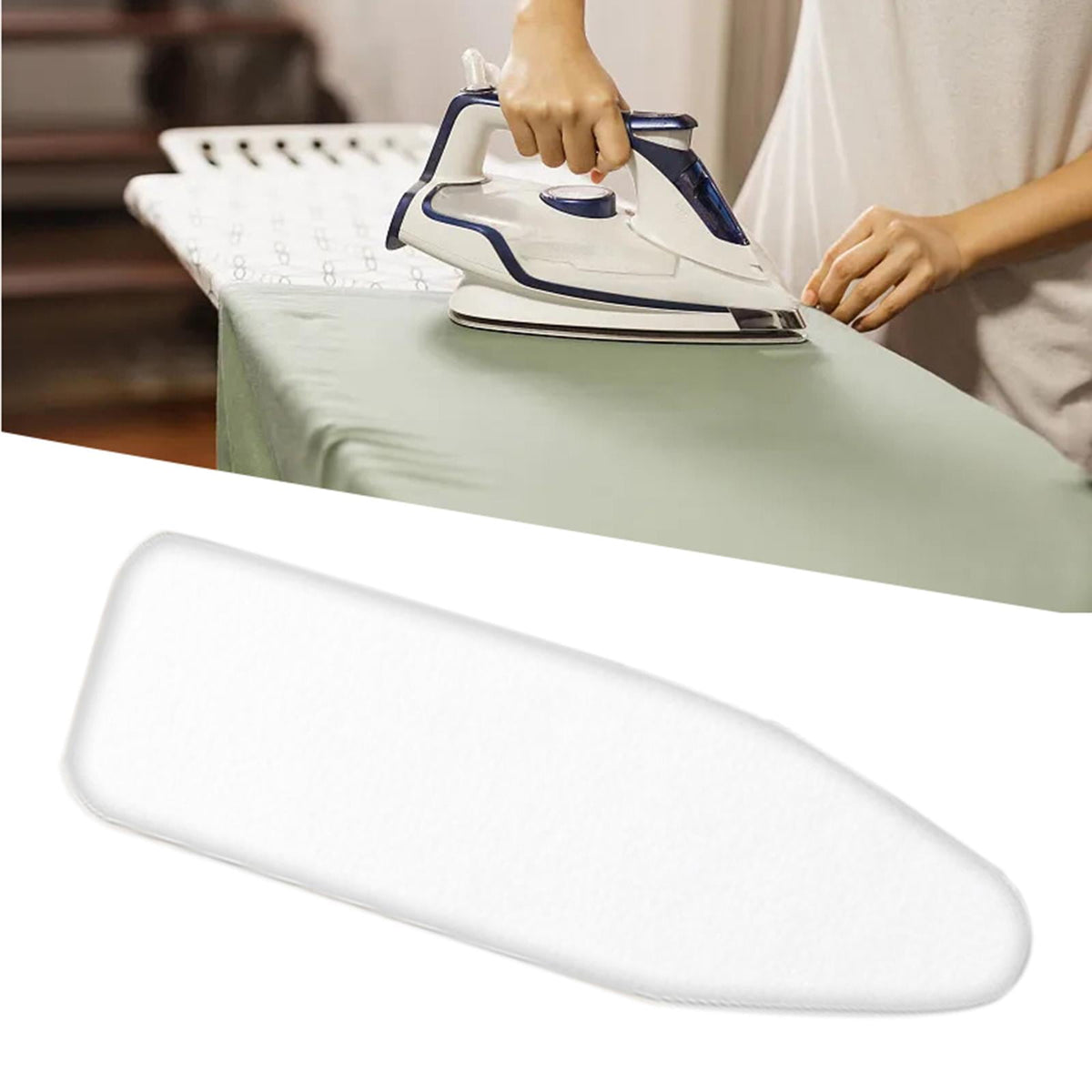 Cotton Ironing Board Pad, 42.52 by 15.75 Inch Heat-Insulating Insert - Image 6