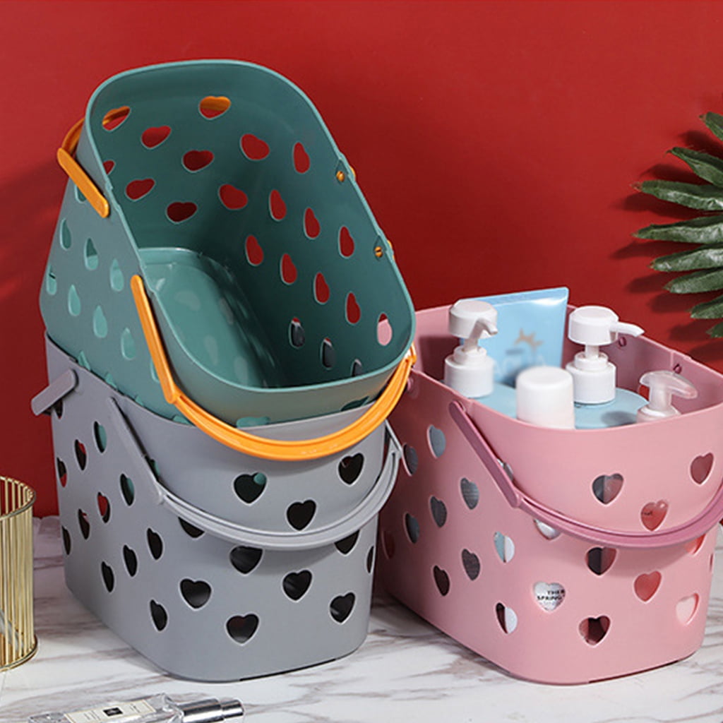 Portable Shower Caddy Tote with Carry Handle and Drainage Holes - Image 6