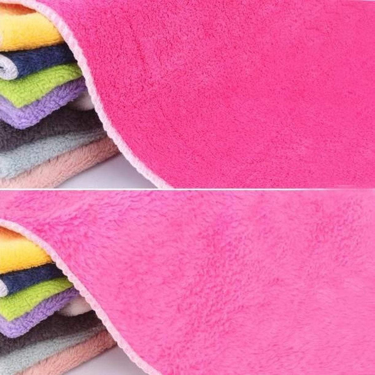 Microfiber Cleaning Cloths, Lint-Free and Highly Absorbent for Home and Car - Image 3