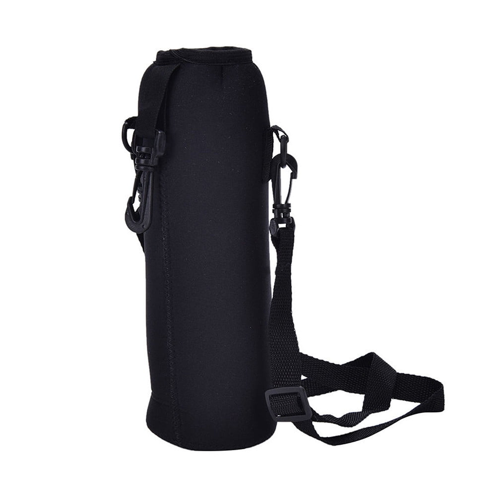Insulated Neoprene Bottle Carrier with Adjustable Shoulder Strap, 33.8 Ounce - Image 2