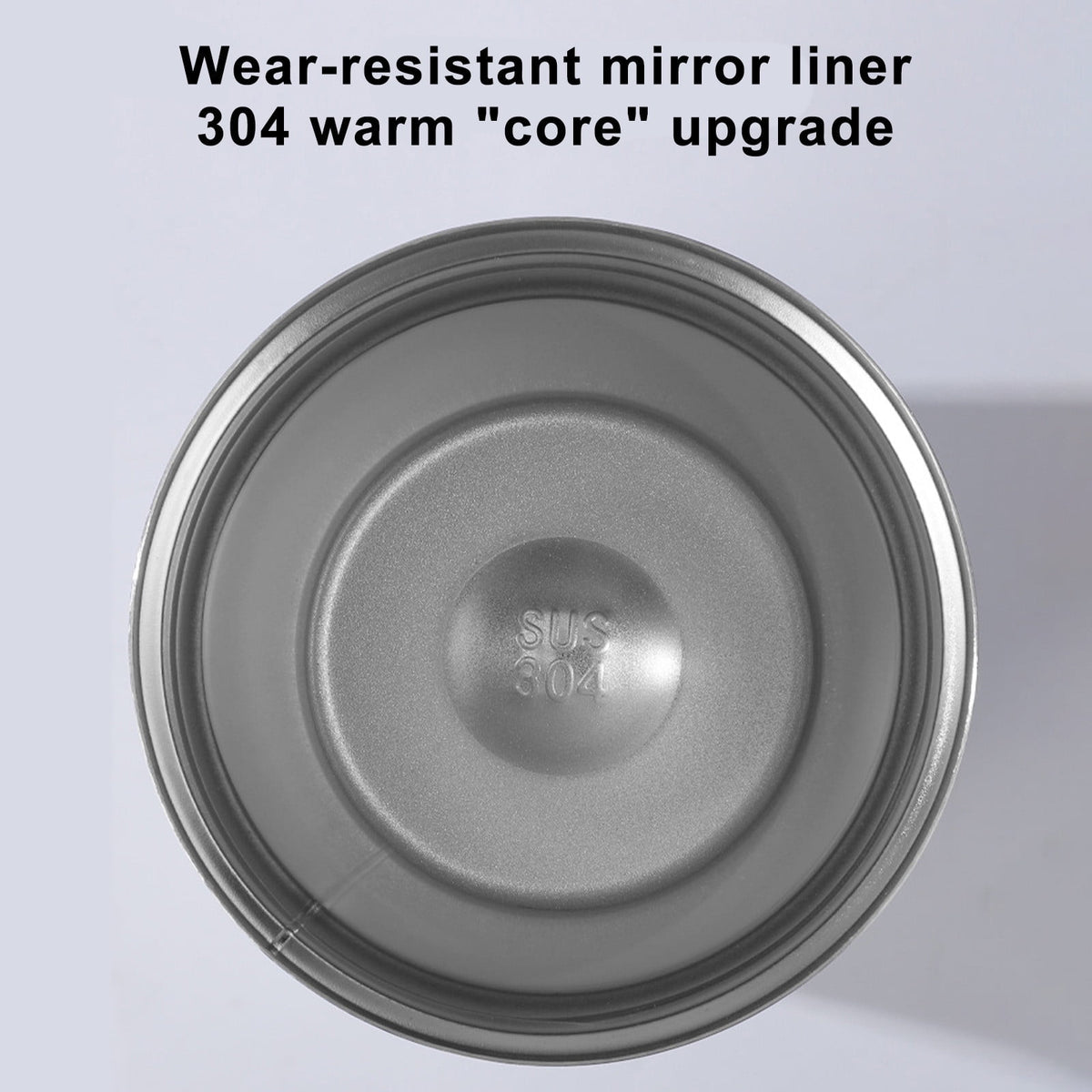 Insulated Travel Mug, 12 Ounce Double-Wall Steel Cup with Leakproof Lid - Image 4