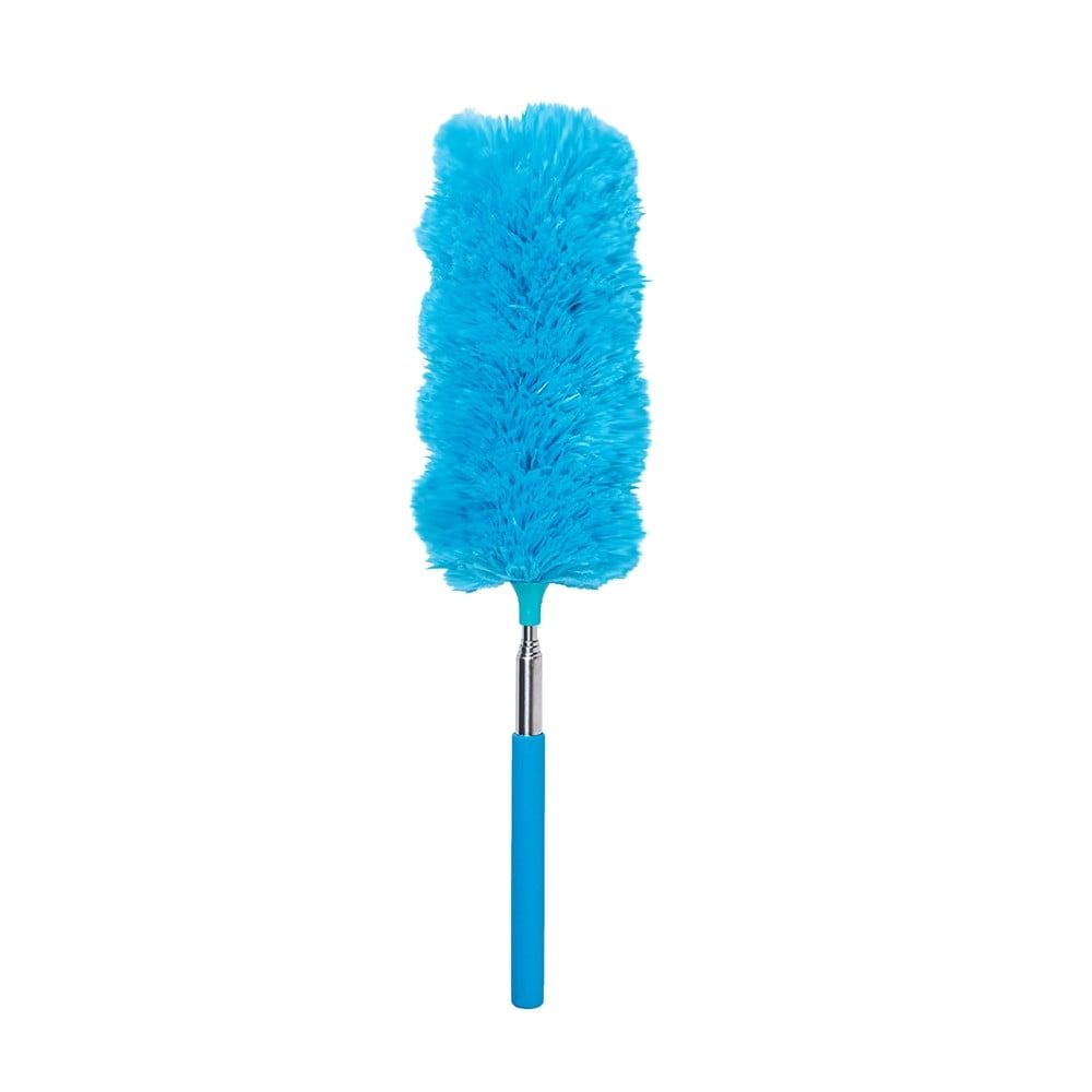 Washable Microfiber Duster with Extendable Pole from 10.24 to 29.53 Inches