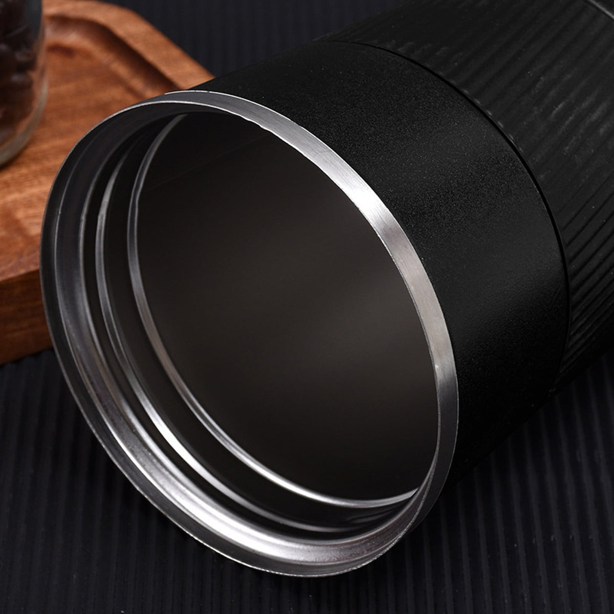 Insulated Travel Mug, 12 Ounce Double-Wall Steel Cup with Leakproof Lid - Image 6